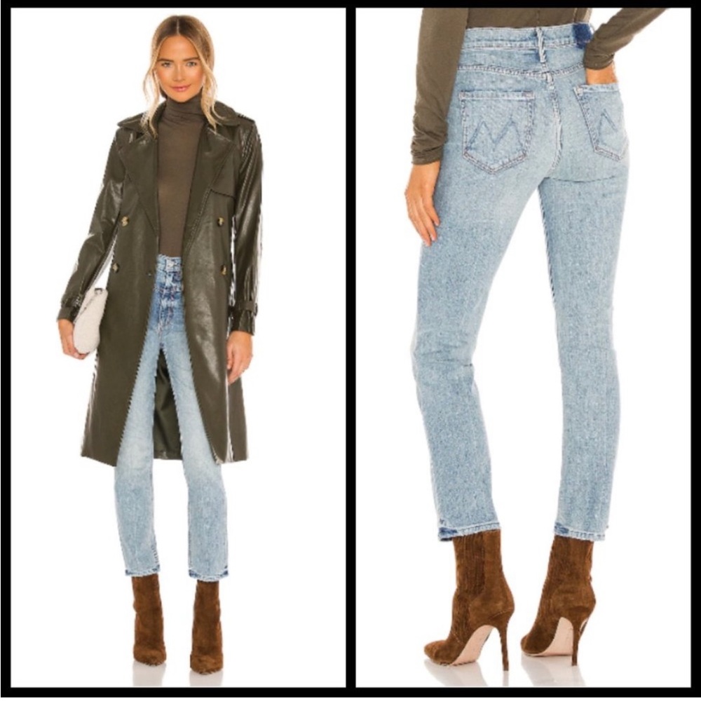 MOTHER SUPERIOR Jeans The Dazzler Yoke Front Ankle in Wild Calling